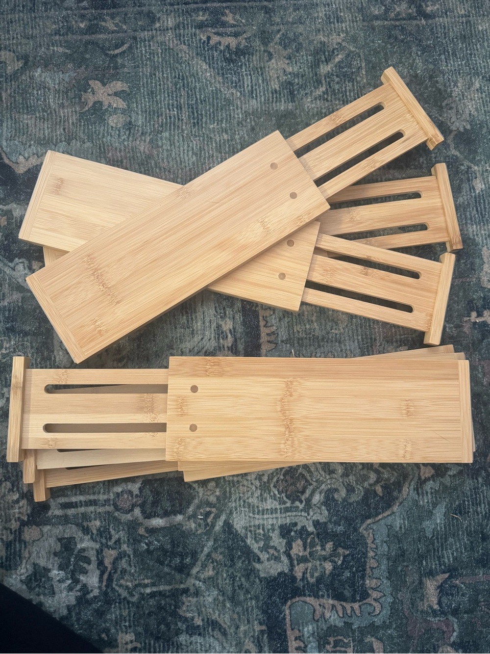Bamboo Drawer dividers (6) Brightroom